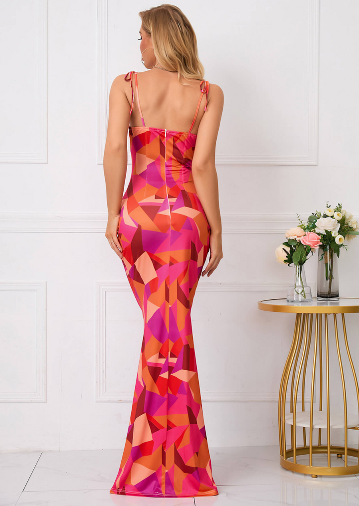 Chic Floral Maxi Dress
