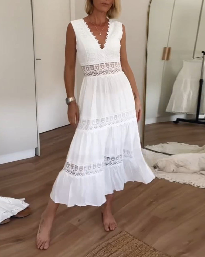 Elegant Spring Maxi Dress