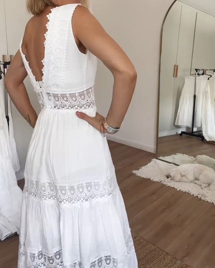Elegant Spring Maxi Dress