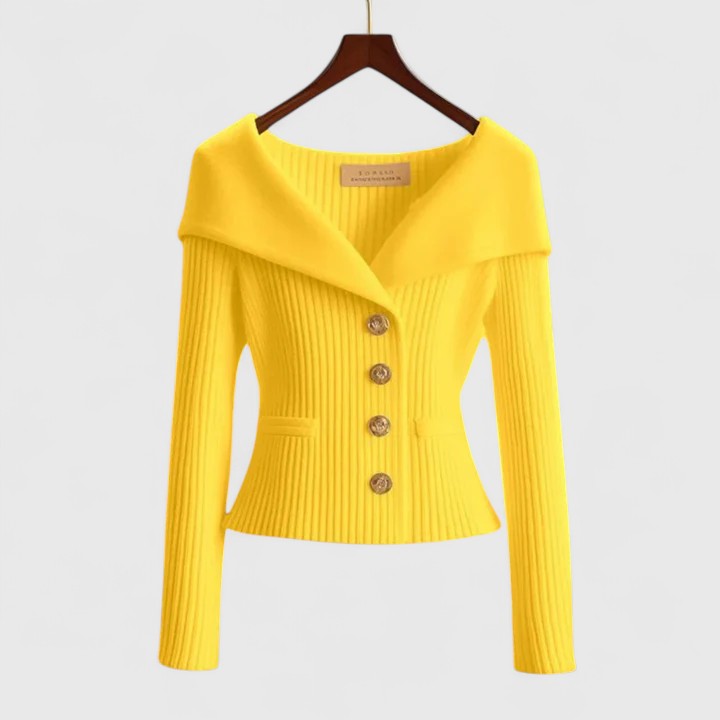 Vivienne | Elegant Off-Shoulder Women’s Blazer