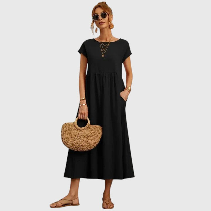 Leora | Relaxed Fit Midi Dress