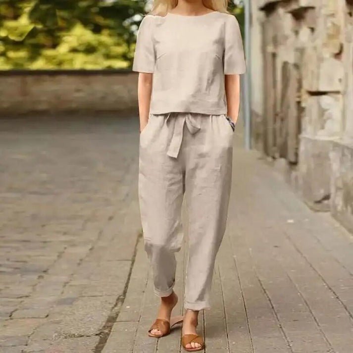 Riviera | Relaxed Tie-Waist Two-Piece Set