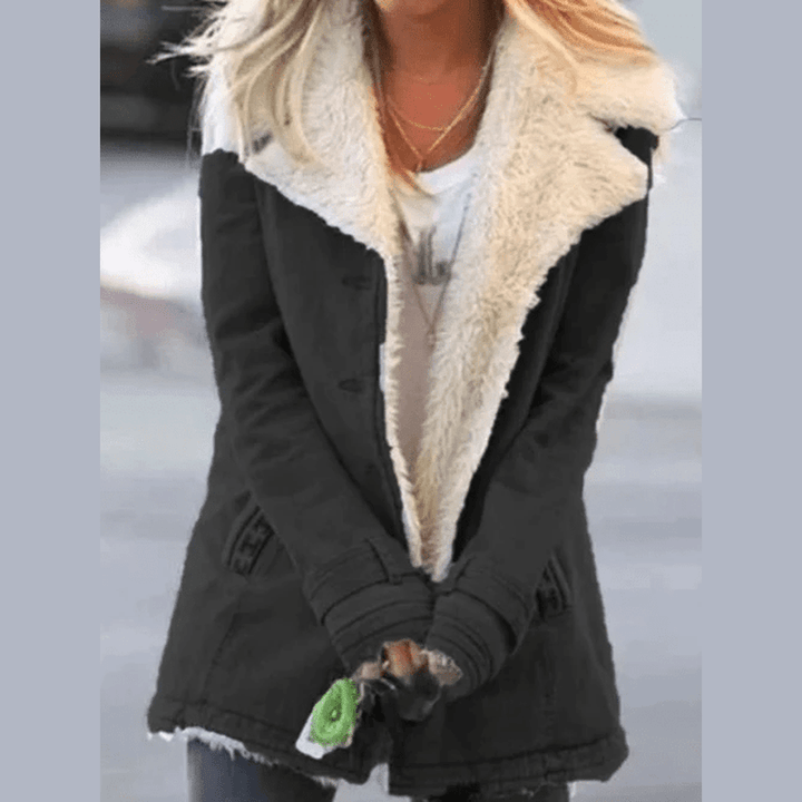 Elodie | Cozy Shearling-Lined Women’s Coat
