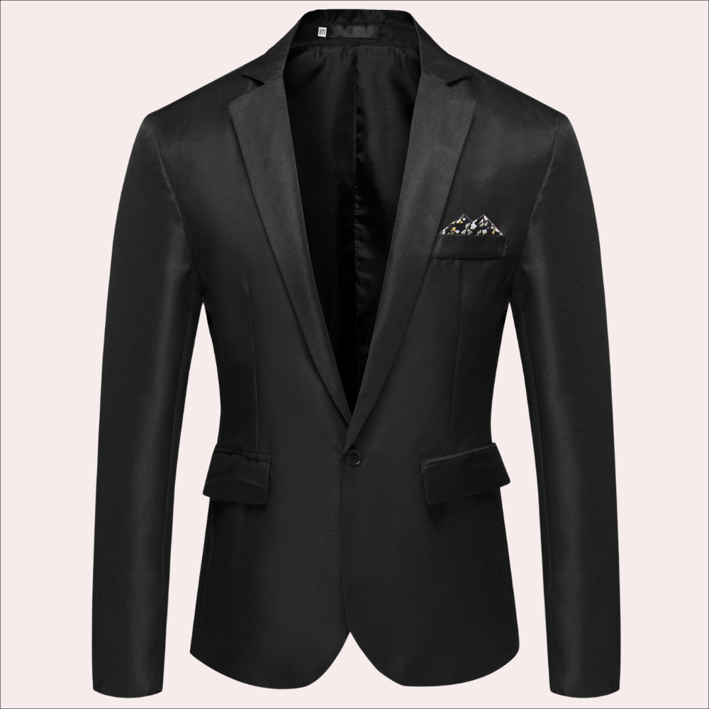Julian | Men’s Modern Tailored Blazer with Structured Lapel