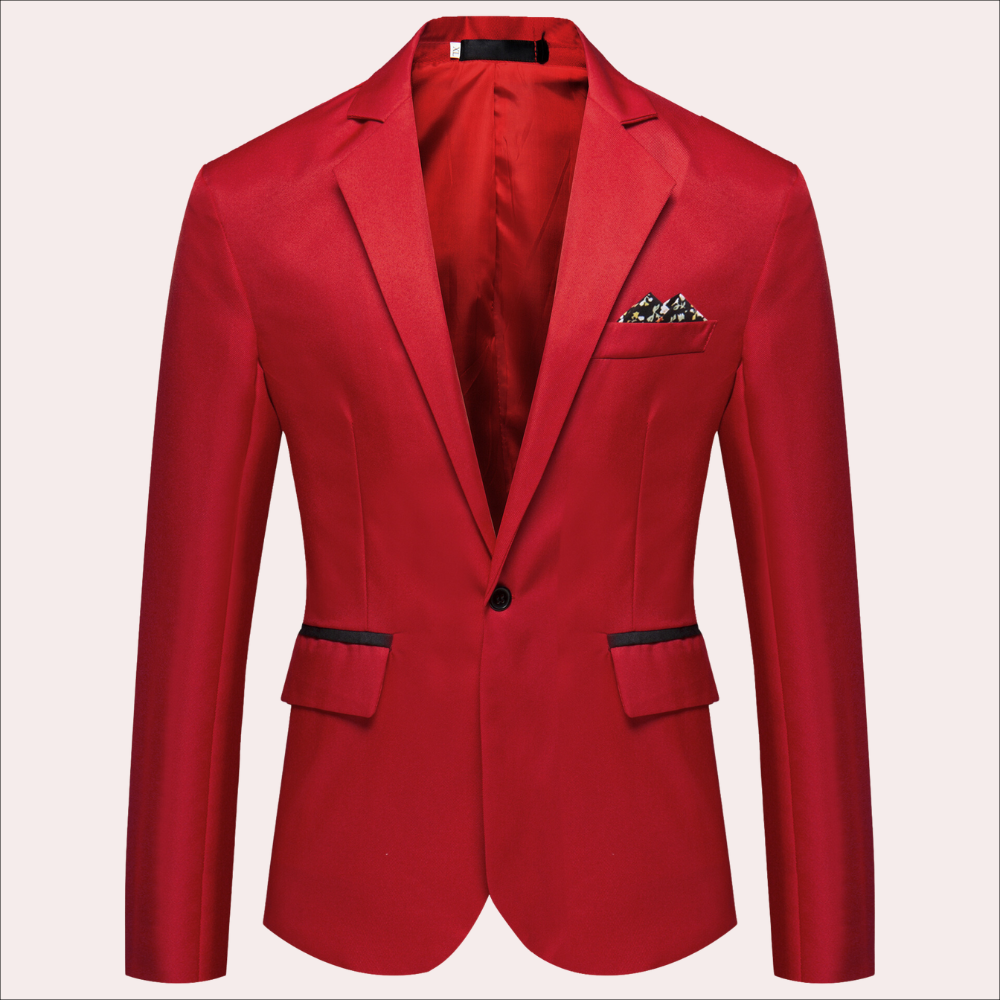 Julian | Men’s Modern Tailored Blazer with Structured Lapel