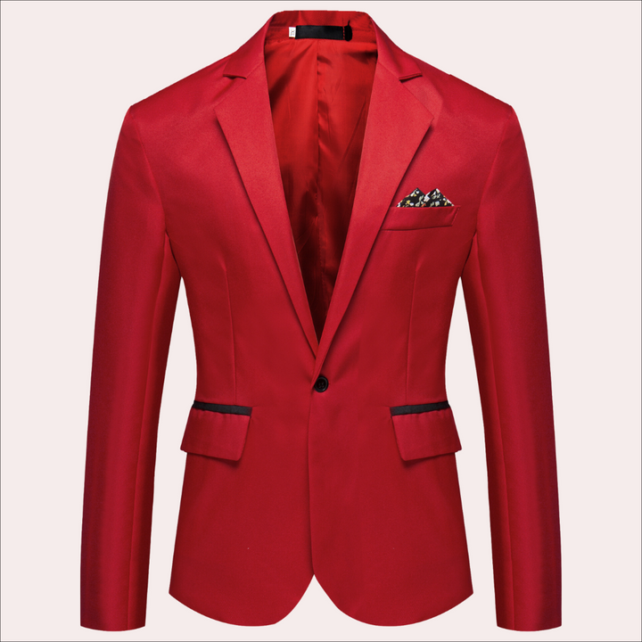 Julian | Men’s Modern Tailored Blazer with Structured Lapel