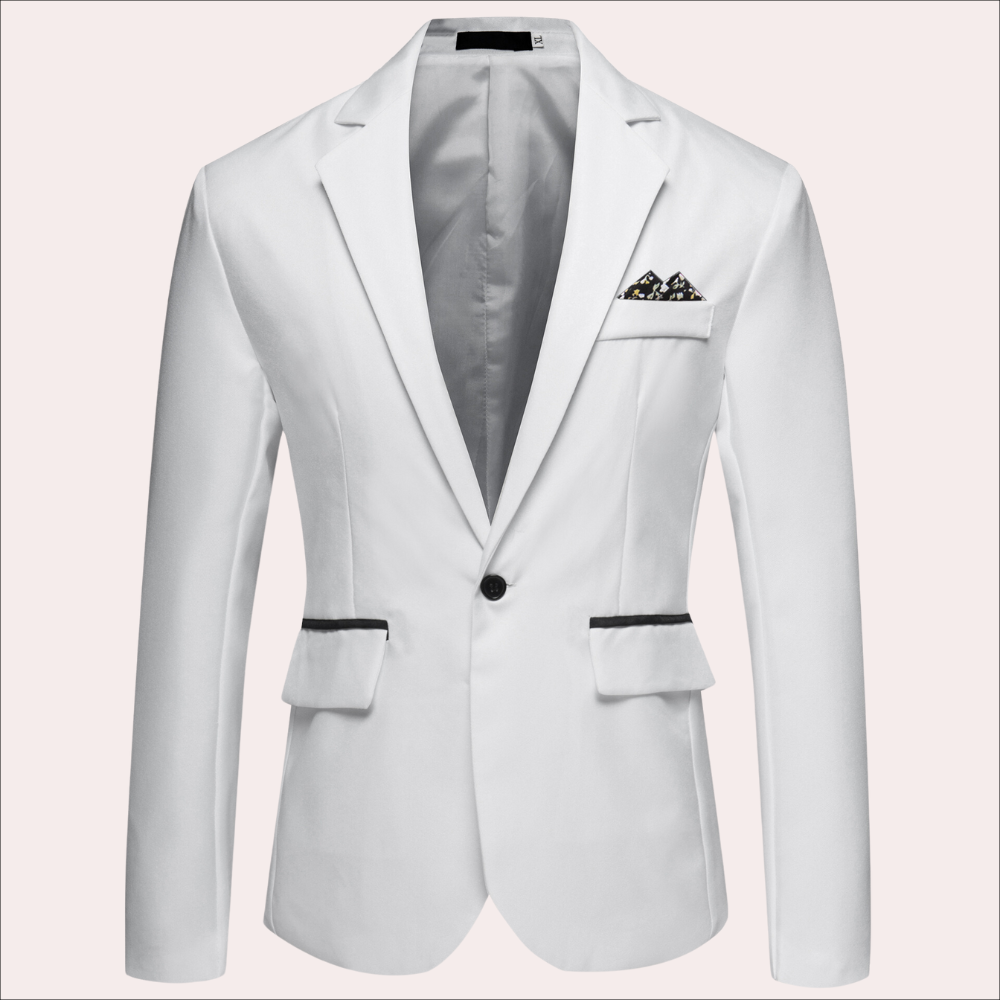 Julian | Men’s Modern Tailored Blazer with Structured Lapel