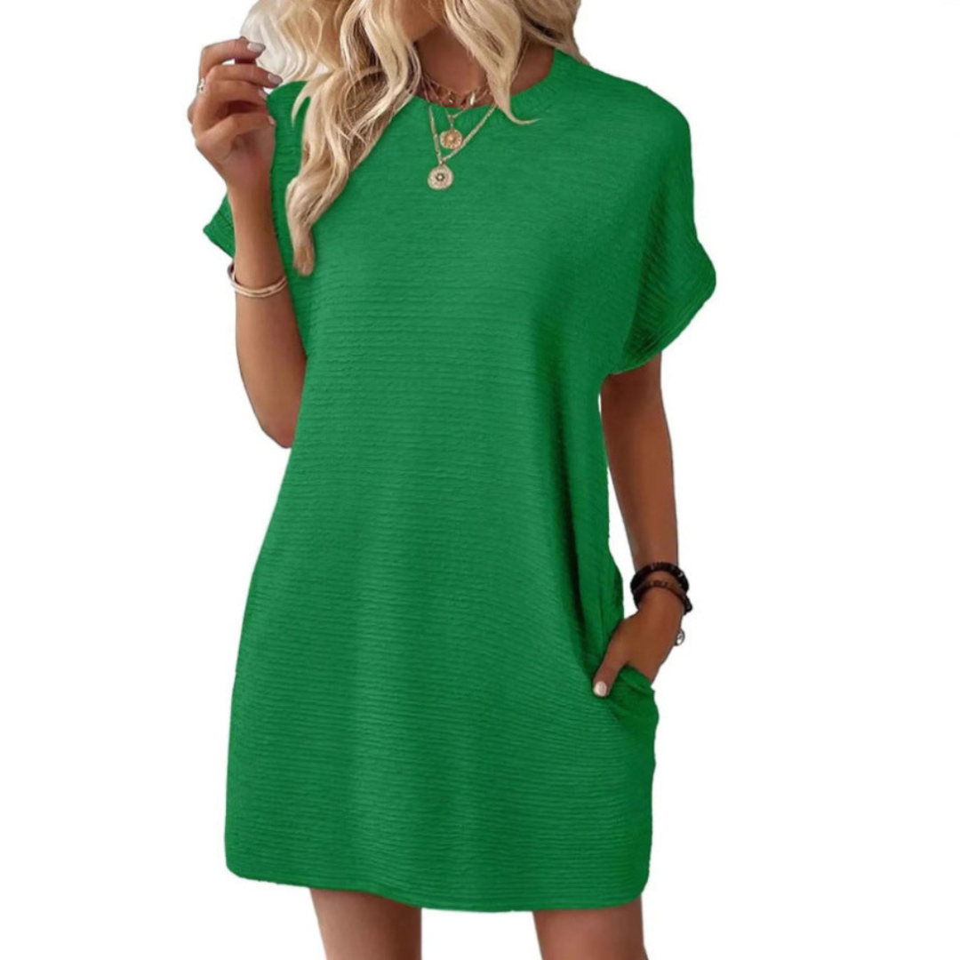 Women’s Casual T-Shirt Dress with Pockets