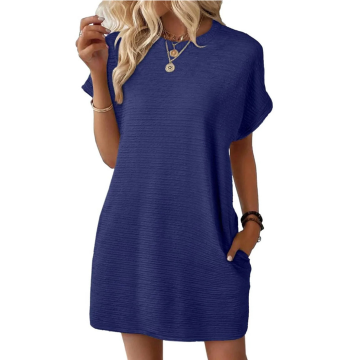 Women’s Casual T-Shirt Dress with Pockets