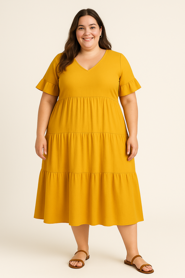 Camilla | Sylish Tummy Covering Dress