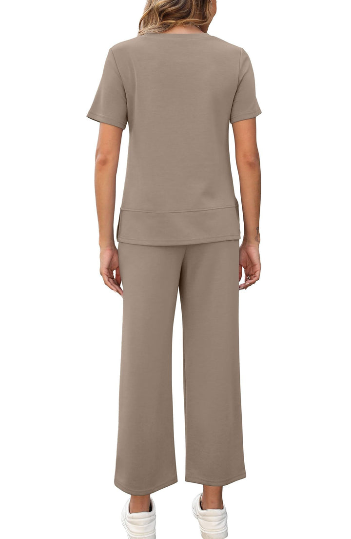 Aveline | Relaxed Wide-Leg Two-Piece Set
