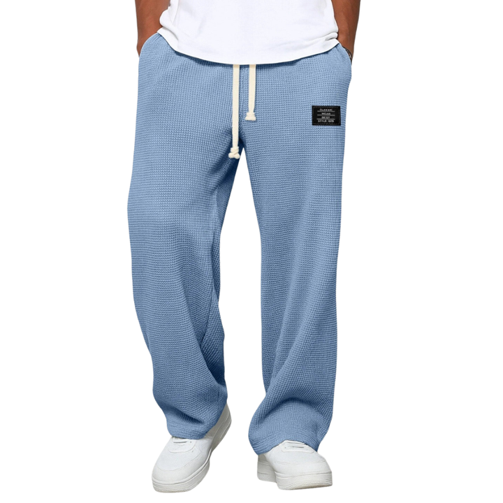 Hayes | Men’s Relaxed Fit Waffle-Knit Drawstring Lounge Pants