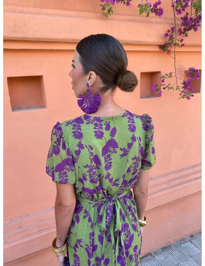 Camila | Chic Floral Midi Dress