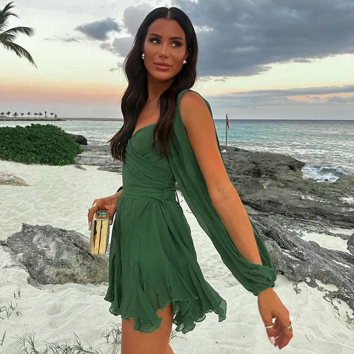 Leopard Print Spring Dress