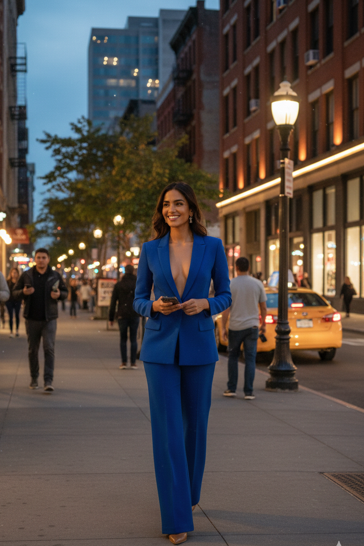 Serelina | Women’s Tailored Blazer and Trousers Set