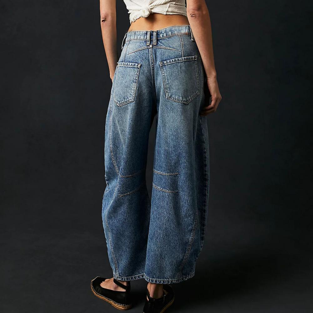 Relaxed Straight-Leg Pants