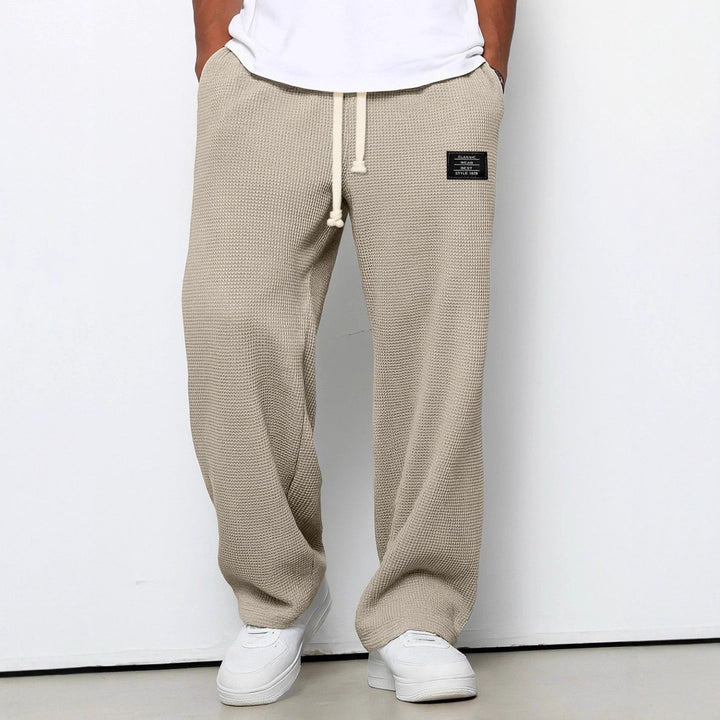 Hayes | Men’s Relaxed Fit Waffle-Knit Drawstring Lounge Pants