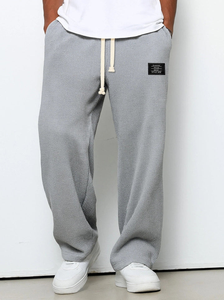 Hayes | Men’s Relaxed Fit Waffle-Knit Drawstring Lounge Pants