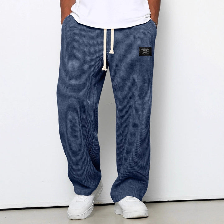 Hayes | Men’s Relaxed Fit Waffle-Knit Drawstring Lounge Pants