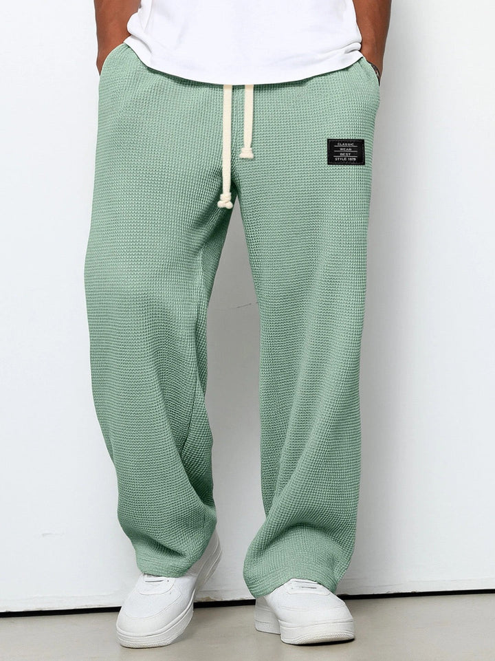 Hayes | Men’s Relaxed Fit Waffle-Knit Drawstring Lounge Pants