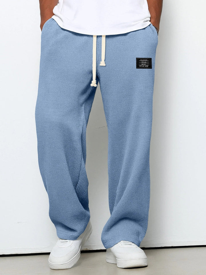 Hayes | Men’s Relaxed Fit Waffle-Knit Drawstring Lounge Pants