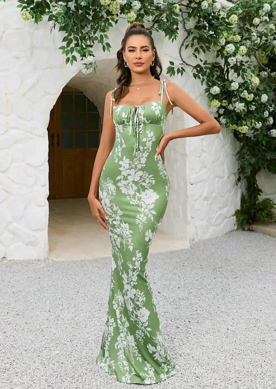 Chic Floral Maxi Dress