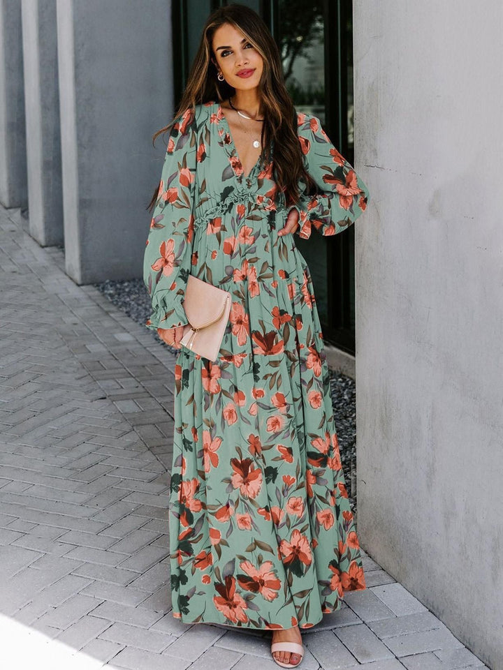 Aurelia | Women’s Floral Wedding Guest Maxi Dress