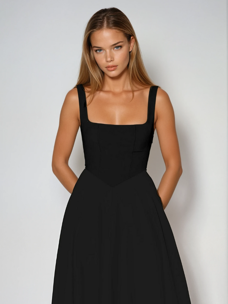 Alina | Flattering Fit Midi Dress