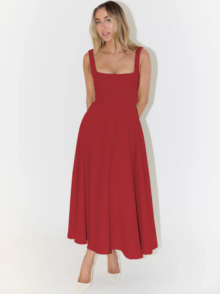 Alina | Flattering Fit Midi Dress