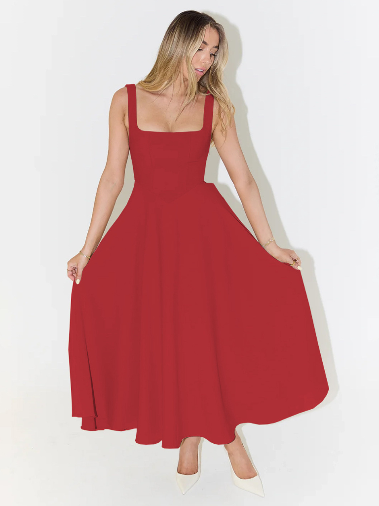 Alina | Flattering Fit Midi Dress
