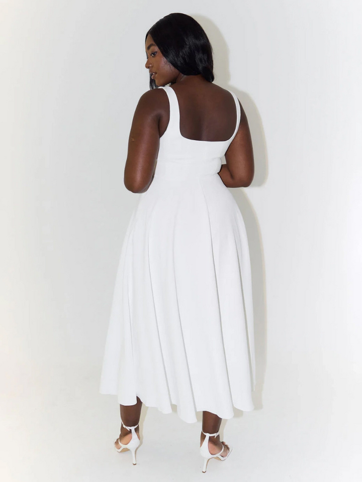Alina | Flattering Fit Midi Dress
