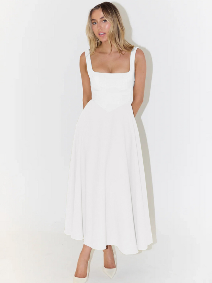 Alina | Flattering Fit Midi Dress