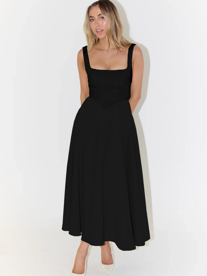 Alina | Flattering Fit Midi Dress