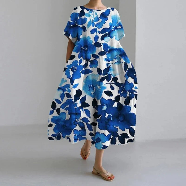 Floral Flowing Spring Dress
