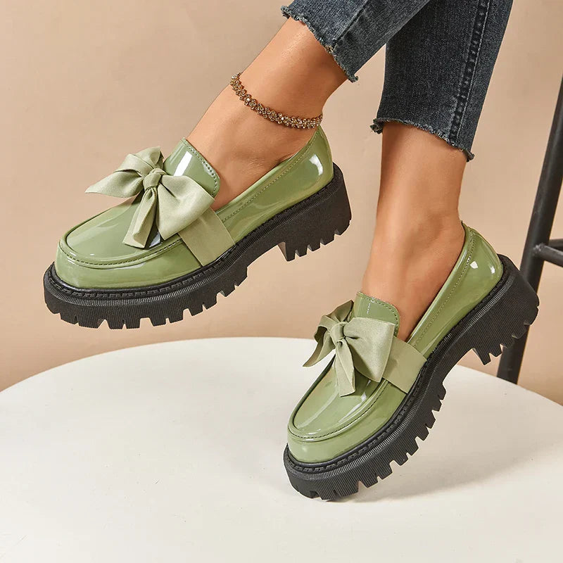 Serafina | Women’s Bow Platform Orthopedic Loafers