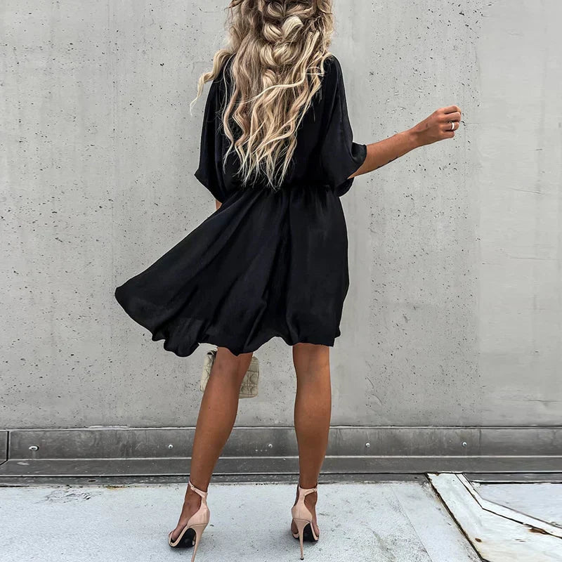 Vayla | Flowing Draped Summer Dress