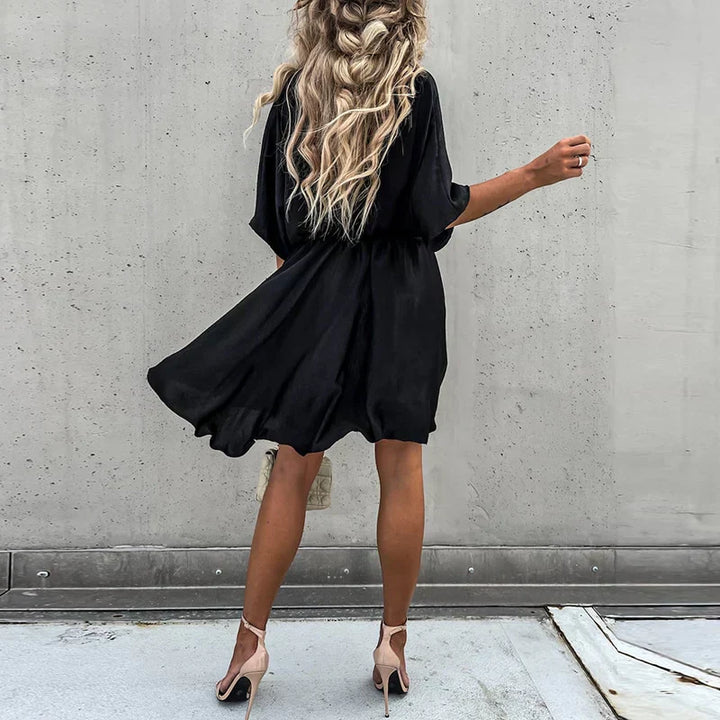 Vayla | Flowing Draped Summer Dress