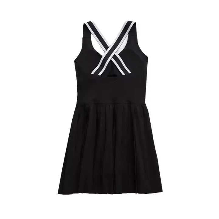 Maya | Women’s Racerback Pleated Pickleball Dress with Perforated Hem
