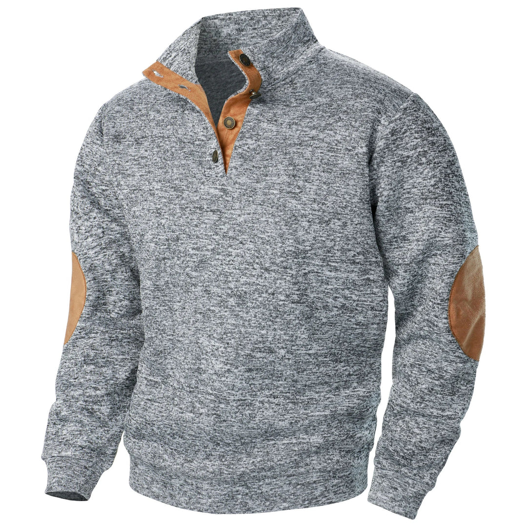 Grayson | Casual Men’s Quarter-Button Pullover