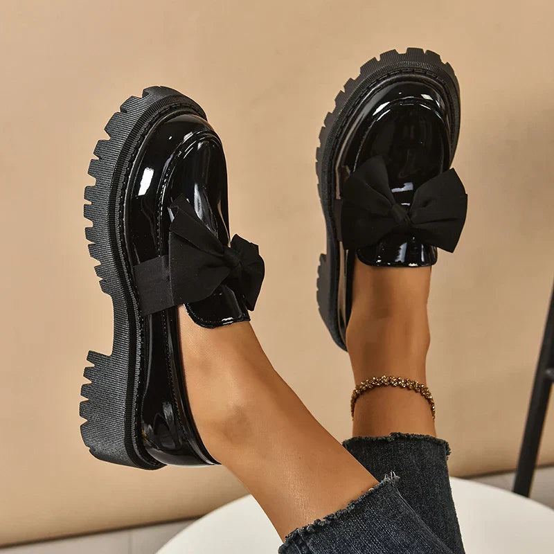 Serafina | Women’s Bow Platform Orthopedic Loafers