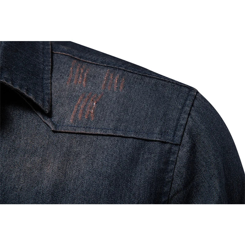 Weston | Men’s Soft-Washed Denim Button-Down Shirt