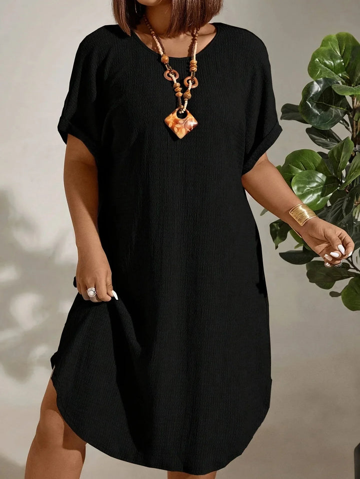 Marina | Women’s Relaxed Shift Midi Dress