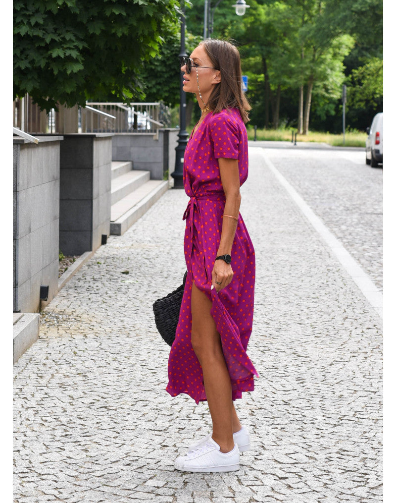 Zayla | Bold Floral Shirt Dress