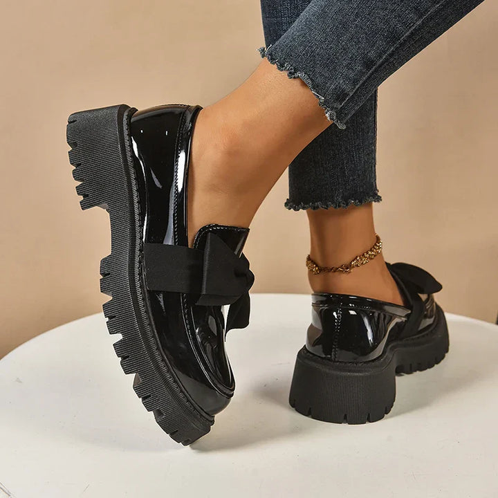 Serafina | Women’s Bow Platform Orthopedic Loafers