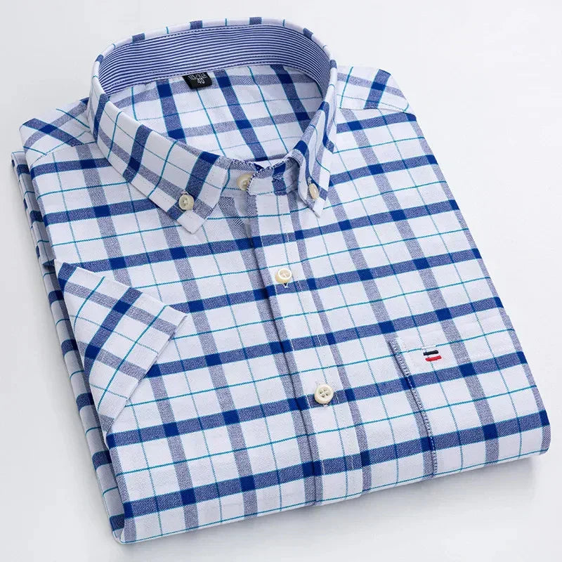 Brooks | Men’s Vertical Stripe Long Sleeve Button-Down Shirt