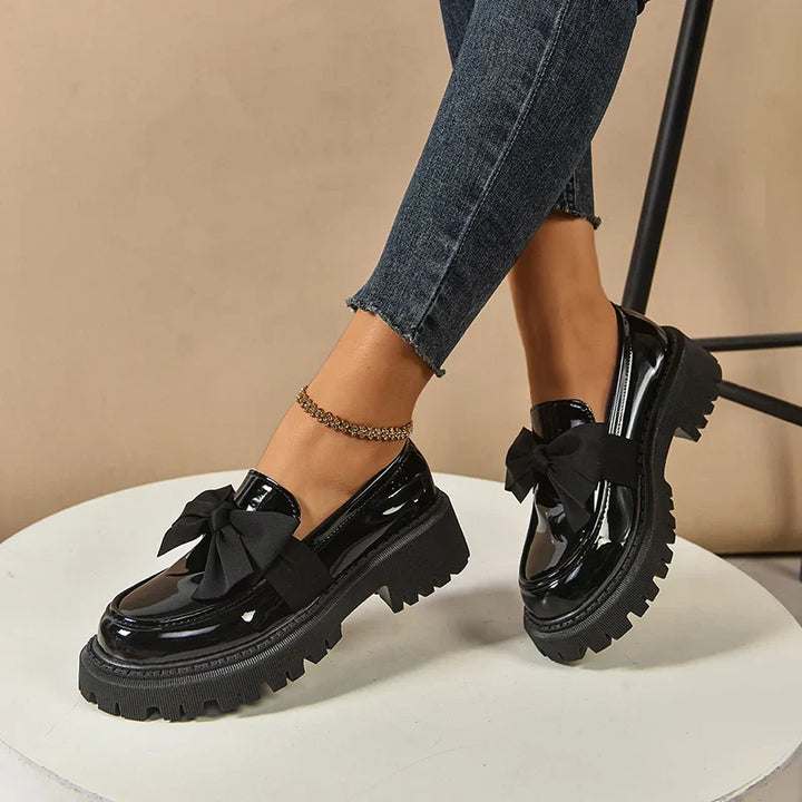 Serafina | Women’s Bow Platform Orthopedic Loafers