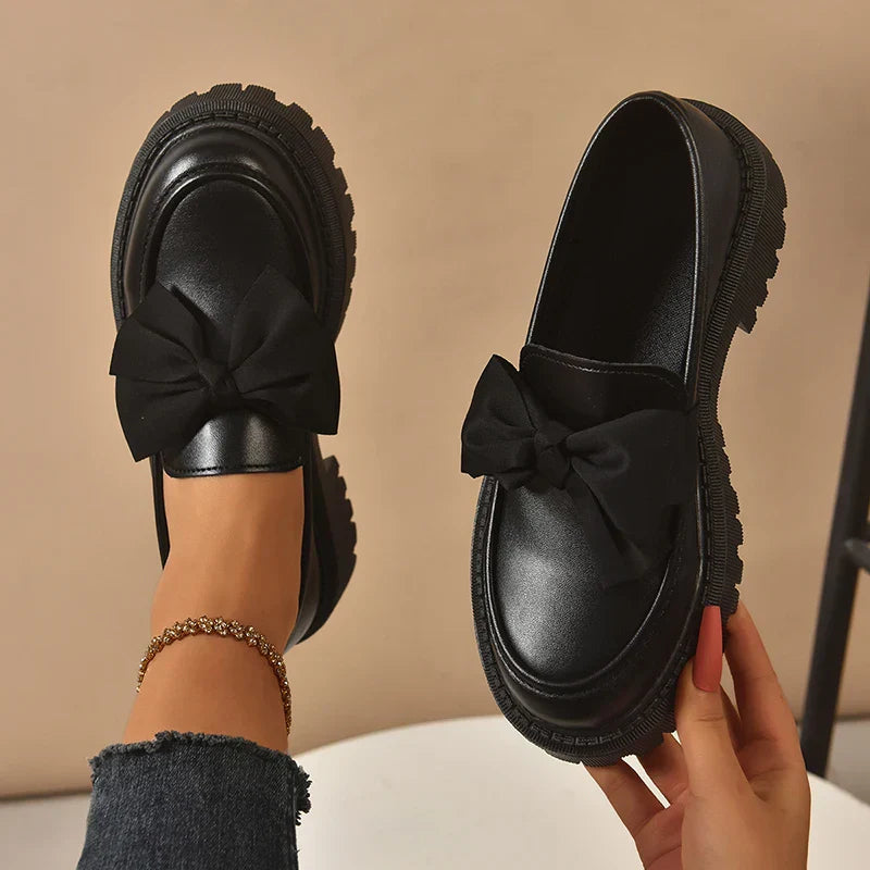 Serafina | Women’s Bow Platform Orthopedic Loafers
