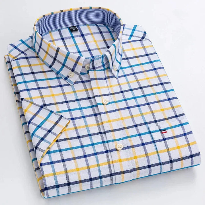 Brooks | Men’s Vertical Stripe Long Sleeve Button-Down Shirt