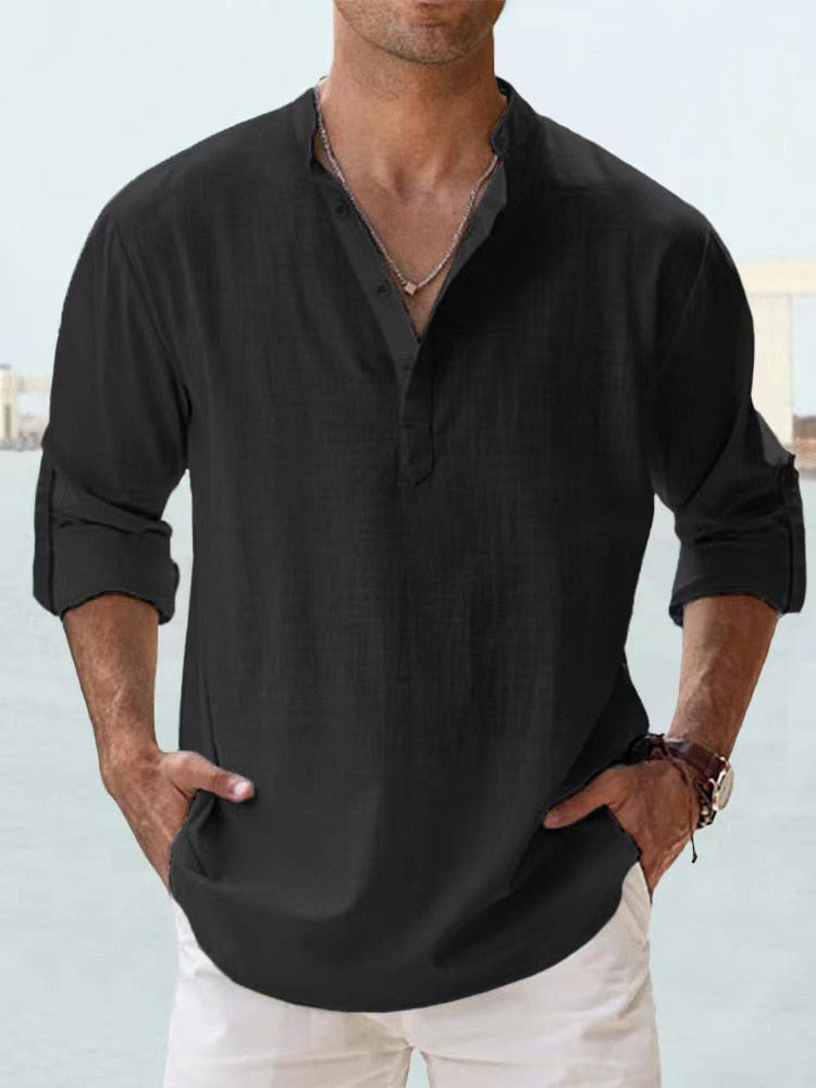 Dorian | Casual Long Sleeve Men’s Shirt