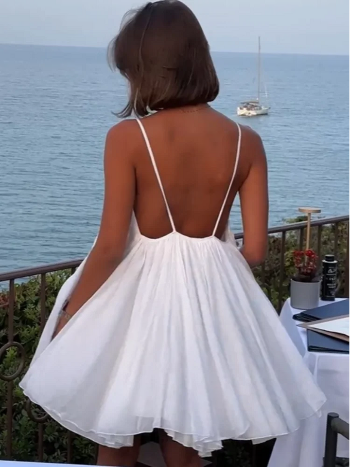 Nadine | Minimalist Flowy Mini Dress